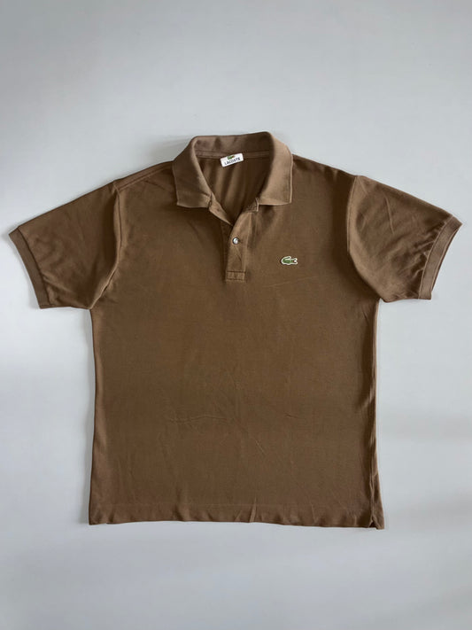 Lacoste | Vintage Pique Polo | Olive Brown (L)