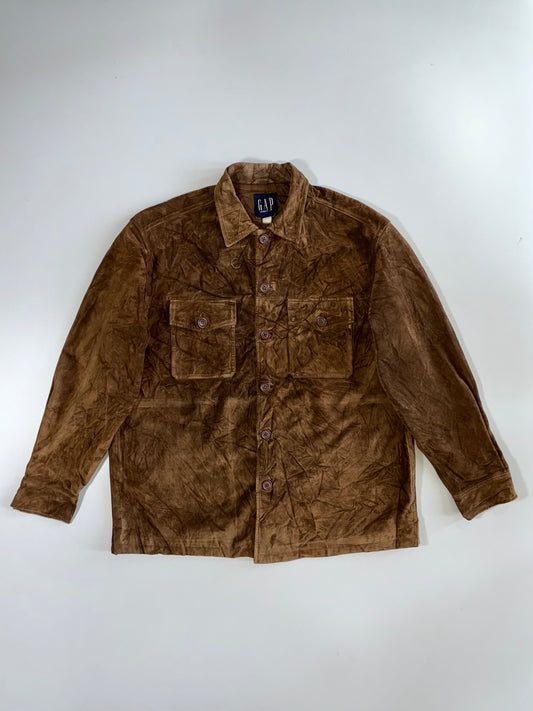 Gap Premium Original Pure Sued Leather Jacket (XL)