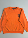 Vintage Polo Jeans Co. Ralph Lauren Orange Crest Sweatshirt (XL)