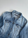 Vintage Blue GAS Jeans Light Wash Denim Trucker Jacket women’s (S)