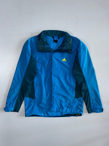 Adidas | Climaproof 3-in-1 Windbreaker Jacket | Blue/Teal (M)