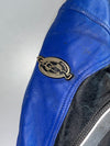 Ixon Blue & Black Racing Leather Jacket (M)