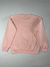 76 Speed Limit Embroidered Cat Face Crewneck Sweatshirt Pink  Women’s  (M/L)