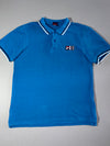 Fila Tipped Collar Polo T-Shirt – Sky Blue (L)