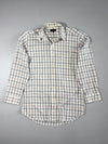 Vintage Burberry London Cream Tattersall Check Shirt (M/L)