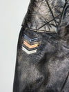 Superdry Spirit of Japan Distressed Leather Café Racer Jacket (M/L)