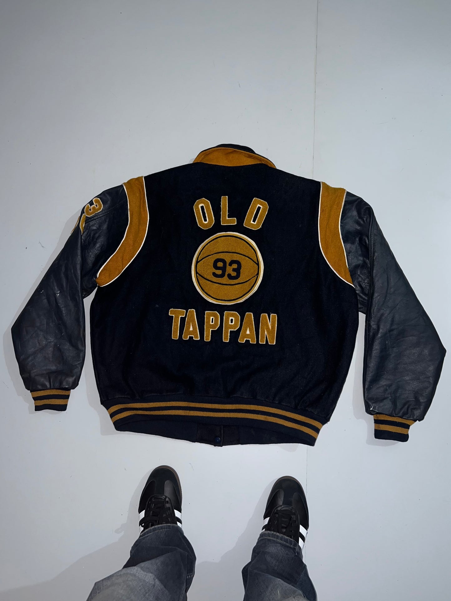 ZSuper Premium Original Varsity Jacket (Leather sleeve) (XL/2XL)