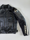 Dainese Genuine Leather Motorcycle Racing Jacket | Size 48 (EU) | Shoulder Armor(Padded) (S/M)