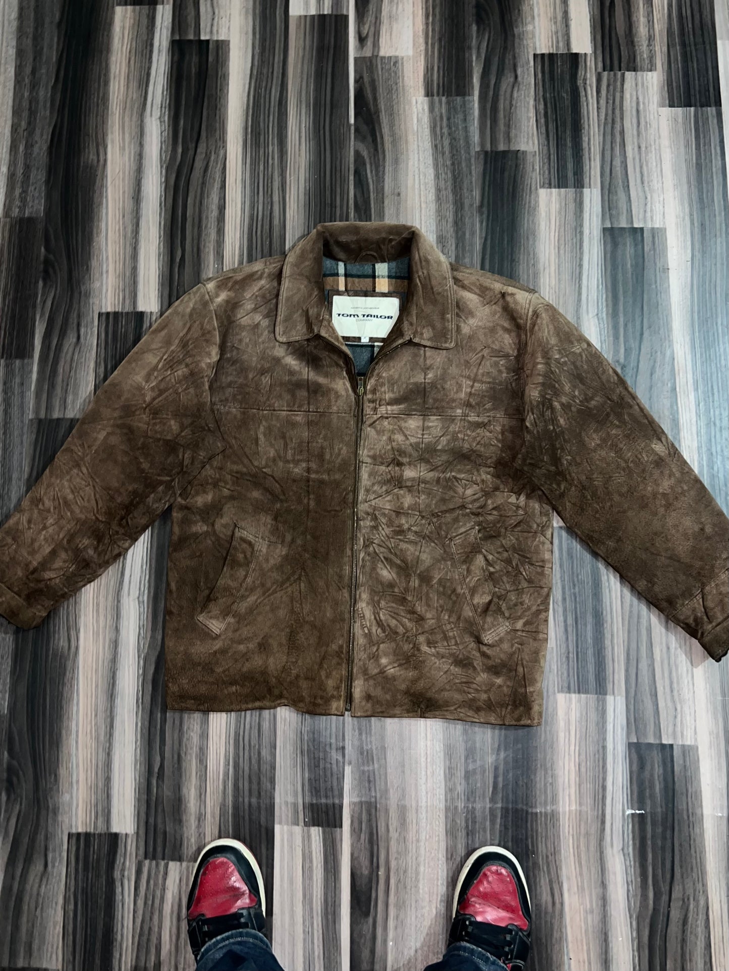 Z*TOM TAILOR* Original Sued Leather Jacket (XL/2XL)