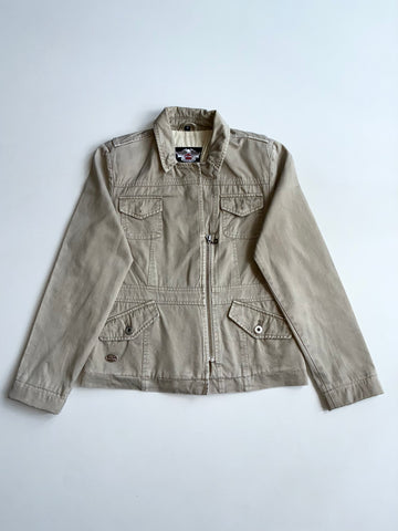 Harley-Davidson Cotton Utility Jacket – Khaki (S)