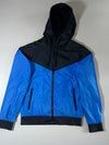 Nike Windrunner Colour-Block Hooded Jacket  Royal Blue/Black (S)