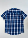 Tommy Hilfiger Custom Fit Plaid Short Sleeve Shirt(S)