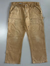 Carhartt Tan Double Knee Carpenter Pants (W:38 |L:41)
