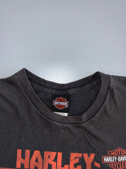 Harley-Davidson Black Graphic Tee | Motorcycles Print (2Xl/3Xl)