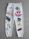 FSBN Graffiti Print Sweatpants (W:32) (L:41)