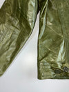 Mossimo Olive Green Premium Original Leather Jacket (L)