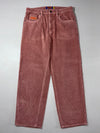 Empyre Pink Corduroy Pants (W:33) (L:40)