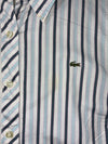 Lacoste Striped Button-Up Shirt (S)