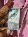 Adidas Vintage Striped Trefoil Polo (L)