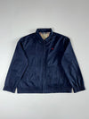 Burberry London Navy Harrington Jacket (Nova Check Lining) (XL/2XL)