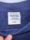 Navy Co. Graphic Sweatshirt (L)