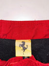 Ferrari F1 Racing Jacket with Embroidered Sponsor Patches,(XL)
