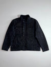 Levi’s Quilted Snap-Front Field Jacket Black flap chest pockets (2XL/3XL)
