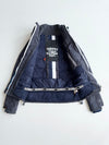 Superdry SnowRider Navy Padded Jacket – Fleece Lined (S)