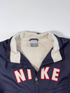 Vintage Y2K Nike Spellout Fleece-Lined Half Zip Jacket – (M)