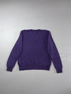 Polo Ralph Lauren Purple V-Neck Sweater (XL)