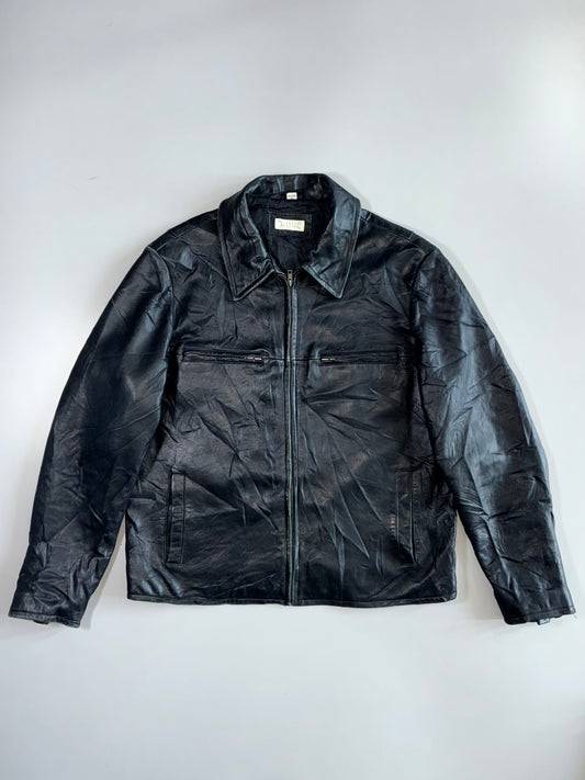 Barneys New York Premium Original Leather Jacket (XL)