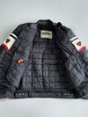 Ixon Fearless Leather Motorcycle Racing Jacket (Paded) (M)