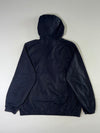 Nike Sportswear Black Hooded Half-Zip Anorak Windbreaker Jacket (L/XL)