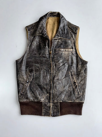 Super Premium Original Pure Leather Vest (S)