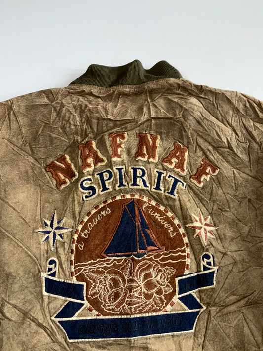 Nafnaf Spirit Premium Original Leather Jacket (XL/2XL)