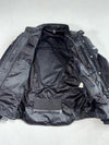 Ixon “Air Flow” Textile Motorcycle Jacket – Black/White Padded (2XL)