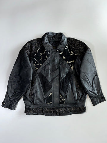Georgio Ferrini Premium Original Leather Jacket (XL)
