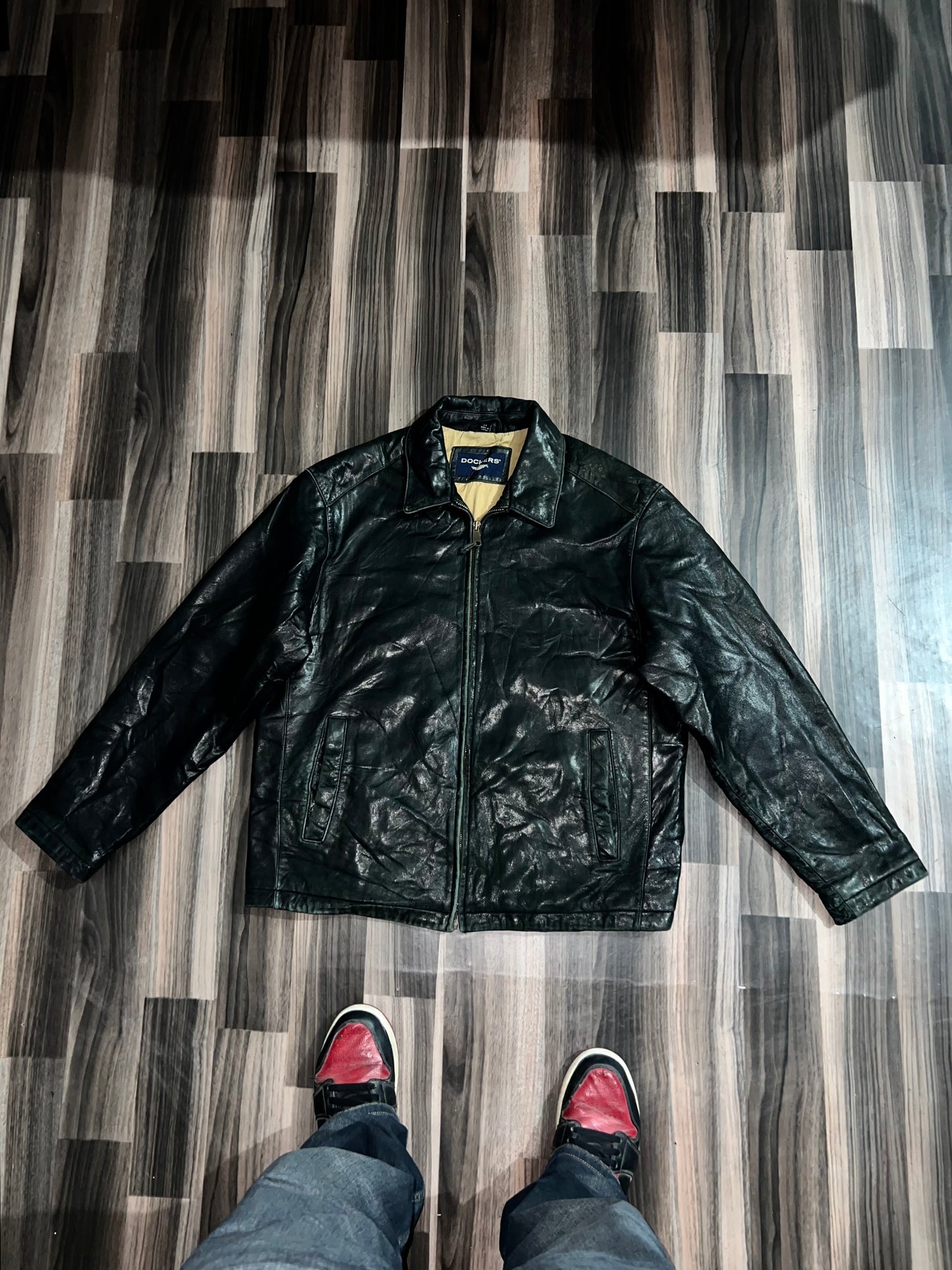 Ultra Premium Original Leather Jacket (L/XL)
