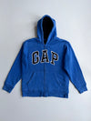 Gap | Blue Zip Up Hoodie Kids | (XS)