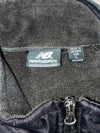 New Balance Hybrid Quilted Panel Fleece Zip Jacket Black  (XL)