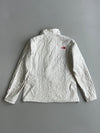 The North Face x VX Active White Diamond Quilted Insulated Jacket with Red Logo (M)