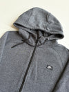 Nike Box Logo Zip Hoodie – Heather Grey/Black (M)