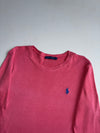 Ralph Lauren Coral Pink Long Sleeve Tee – Blue Pony woman’s (S)