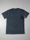Carhartt WIP American Script Tee – Charcoal Embroidered Logo (M)