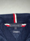Tommy Hilfiger Pima Cotton Cashmere Quarter-Zip Sweater – Navy (S)