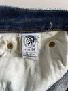Diesel Industry Denim Division Straight Leg Jeans Blue Wash (W:34) (L:43)