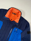 Vintage Blackyak Blue Navy Colour Block Padded Jacket (L)