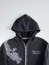 Big Train Osaka Dragon Print Zip Hoodie (L)