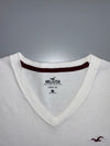 Hollister | V-Neck Tee | White (M/L)