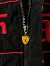 Ferrari Scuderia F1 Racing Embroidered Black Bomber Jacket (L)